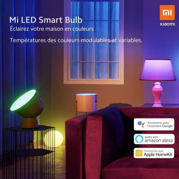 XIAOMI Smart LED-pære - 800lm - E27 - 10W