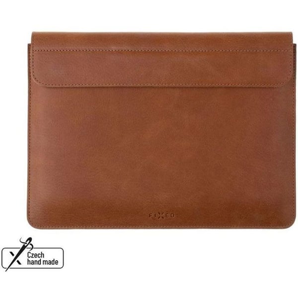 Datorväska - FIXED - Oxford pro - Brun läder - 15,3 tum - Unisex - Magnetisk stängning