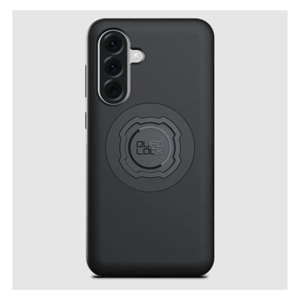 MAG-skyddsskal - QUAD LOCK - Samsung Galaxy A36 - Säker låsning - Polykarbonat & TPU - Kompatibel med MAG-fästen