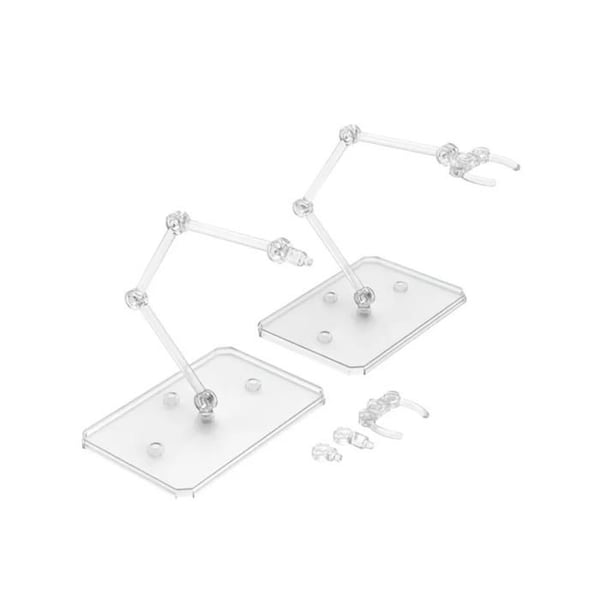 Gundam Model Kit - BANDAI SPIRITS - Action Base 6 - Transparent - PVC - 14 år gammal