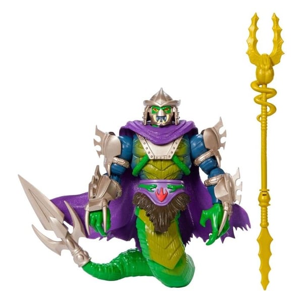 Mattel - Mästarna i Universum MOTU x TMNT: Sköldpaddorna från Grayskull - Deluxe Figur Super Shredder 14 cm
