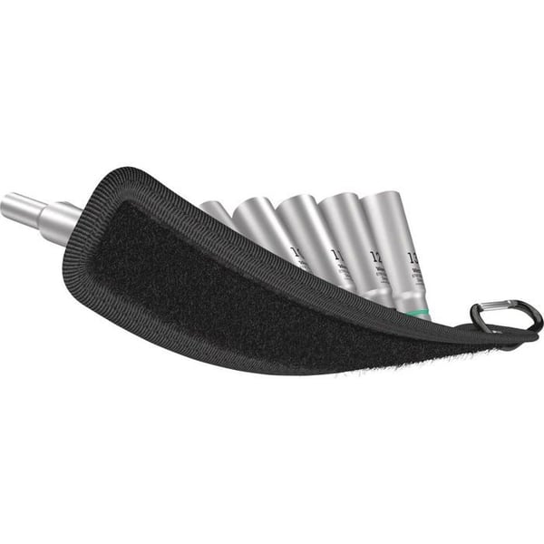 Wera Belt A Deep 1 1/4 tumme 9 delar 05004525001 | FICKA FÖR NYCKEL - PISTOL - SPRUTA