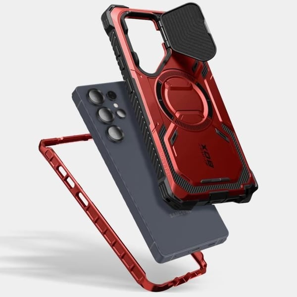Coque Intégrale - I-Blason - Antichock - Kompatibel med MagSafe - Röd