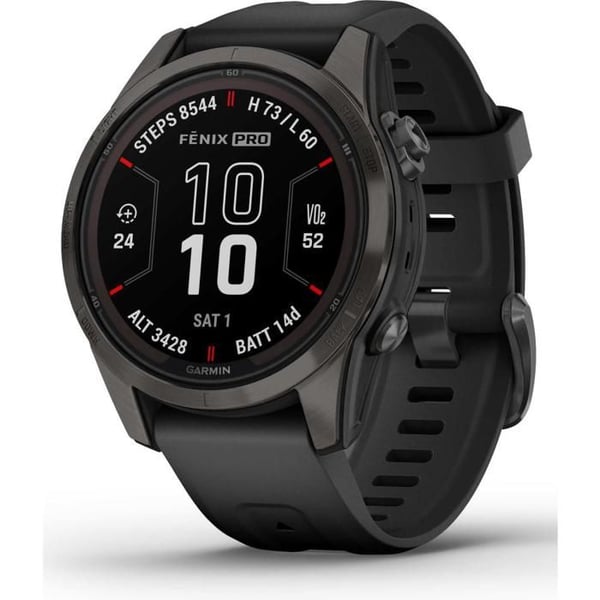 Smartklocka - GARMIN - 010-02776-11 - Svart färg - Vibrerande alarm - Ansluten enhet