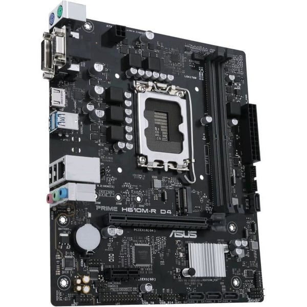 Moderkort - ASUS - PRIME H610M-R D4 - Intel H610 LGA 1700 micro ATX