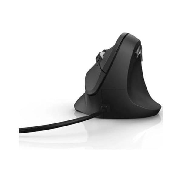HAMA vertikal ergonomisk mus - 6 knappar - trådbunden - svart