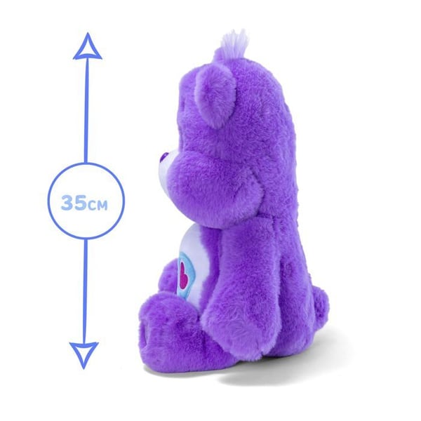 Peluche Care Bears - Simba - 6305878005 - Lyckobjörn - Lila - 35 cm