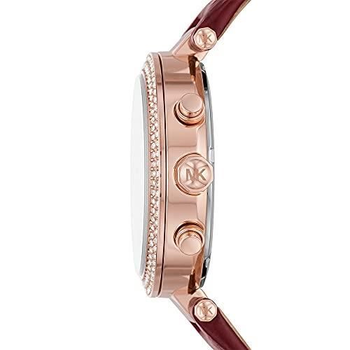 Ur - MICHAEL KORS - MK6485 - Vandtæt 3 Atm - Armbånd i Rosaguld Stål - Analog Visning