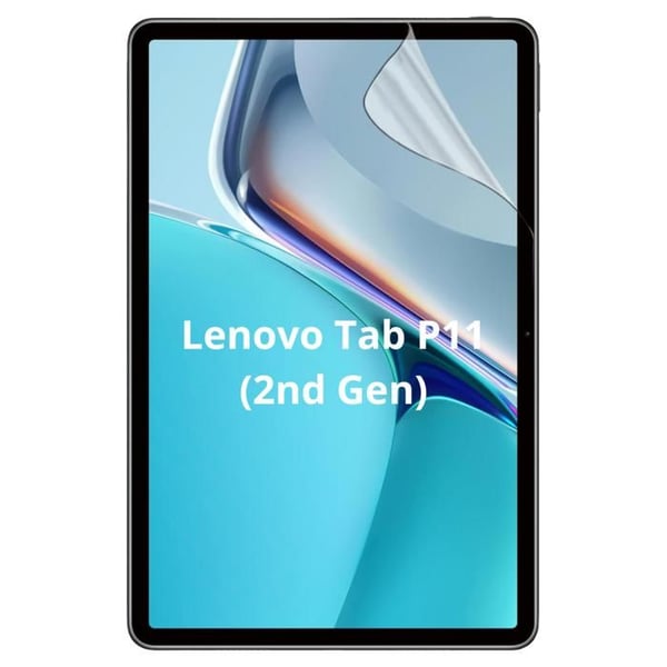 Skärmskydd - Phonillico - Lenovo Tab P11 Gen 2 - Paket 2 - Repellerande - Ultradun
