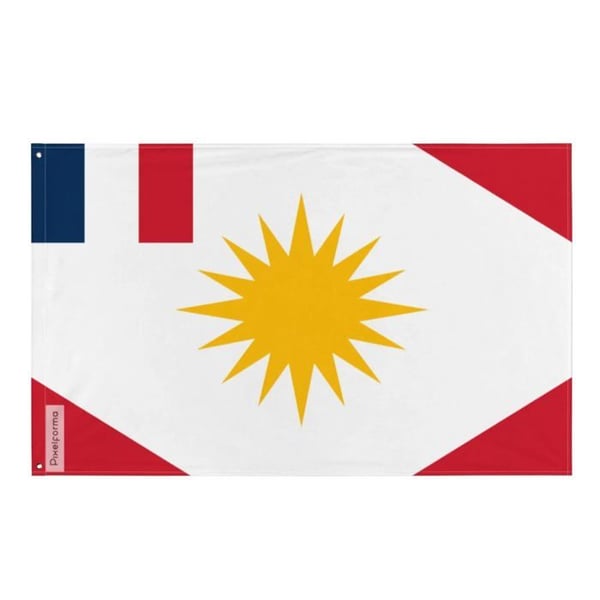 Flagga för den alawitiska autonoma regionen – 128 x 192 cm – Polyester – Metallöglor – Hållbar