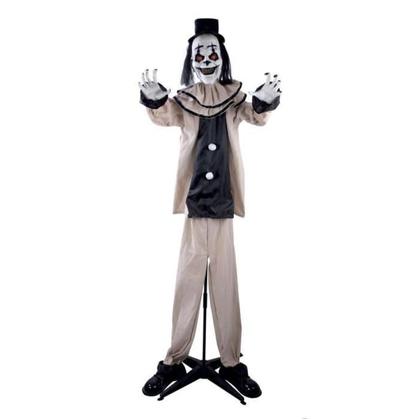 Automatisera Halloween - PTIT CLOWN - Clown på Fötter - Ljudlig - Luminös - 160 cm