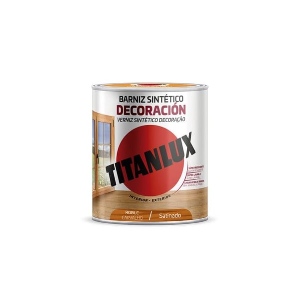 Syntetisk lack Ek Dekor Satin 0,250l Titanlux M11100214 - Titanlux