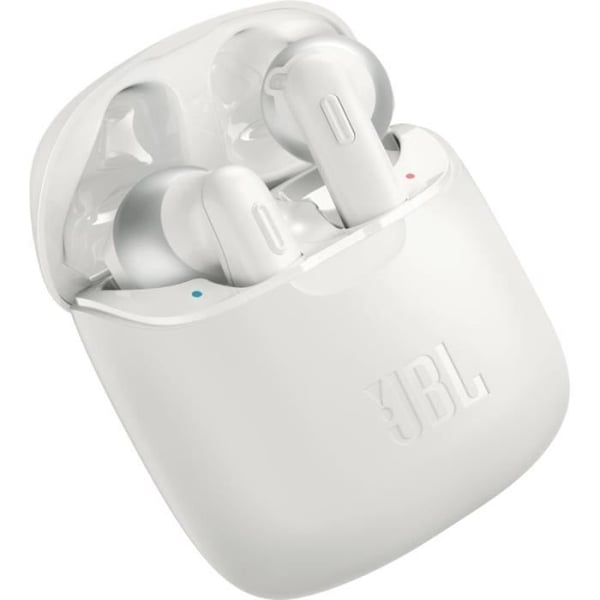 JBL Tune220TWS Vit - 100% trådlösa öronsnäckor