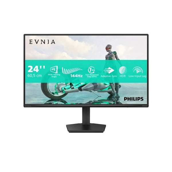 Philips Evnia 3000 Monitor Gaming 23.8" Full HD IPS 144Hz 0,5ms Grå 24M2N3200NF/00