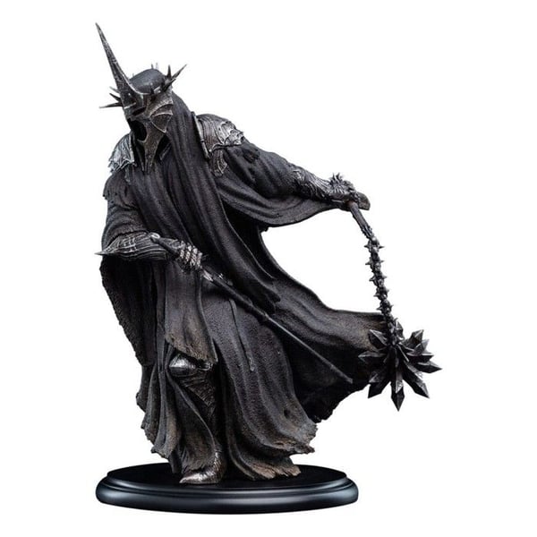Statuett - WETA WORKSHOP - Häxkonungen - 19 cm - Svart - Plast - Resin
