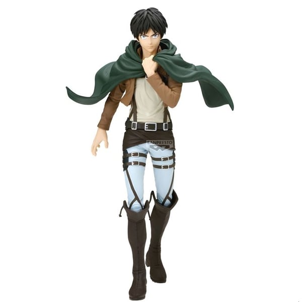 Figurine Banpresto Grandista Eren Yeager (Attack on Titan) - 28 cm officiell