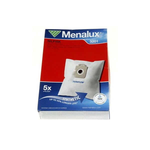 Parti 5 påsar + 1 motorfilter - Dammsugare - ARISTON HOTPOINT, BRANDT, LG, MIELE, NILFISK, THOMSON (58955)
