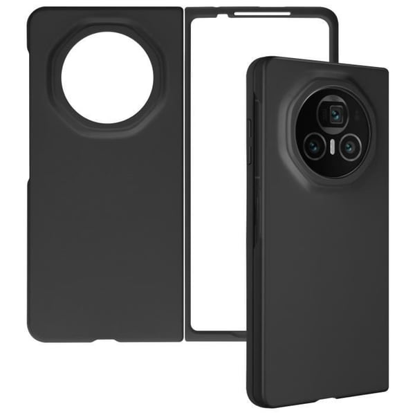 Coque - Honor - Magic V3 - Soft Touch - Ultra-fine - Elegant Svart