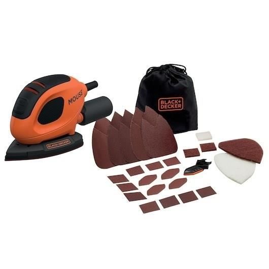 Delta BLACK + DECKER Hiirihiomakone - 55W - Langallinen - 14000 rpm - 80 cm2