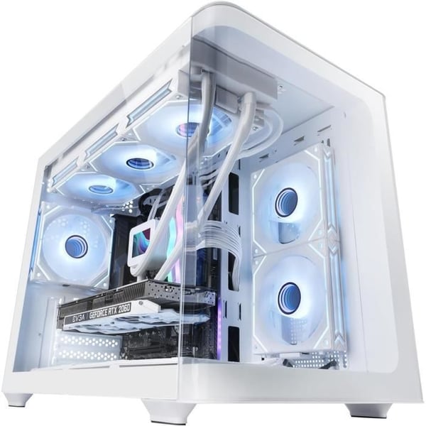 Mars Gaming MC-FUSIONM Spelchassi Micro-ATX Vitt