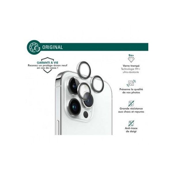 Objektivskydd - iPhone 14 Pro/14 Pro Max - Härdat glas - Repbestsändig - Kameraskydd