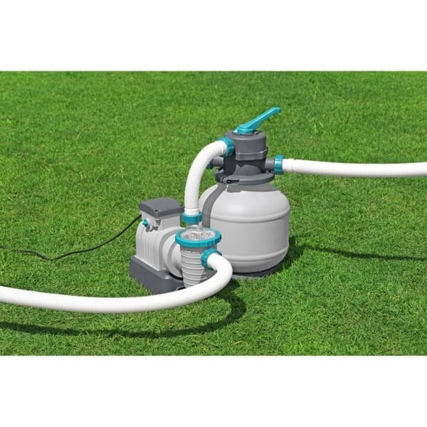 Hiekka- ja suodatinpumppu uima-altaalle, jopa 54 m3 - Bestway - 8 327 L/h - Esisuodattimen kanssa