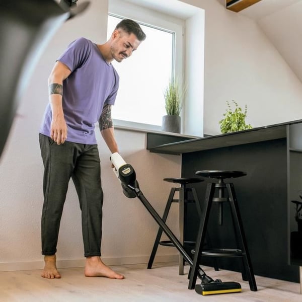 KARCHER VC 4 Cordless myHome - Trådløs støvsuger - Driftstid 30 min - støjsvag - elektrisk børste - boost-tilstand