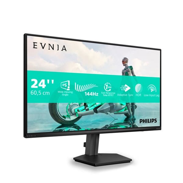 Philips Evnia 3000 Gaming Monitor 23,8" Full HD IPS 144Hz 0,5ms Grå 24M2N3200NF/00