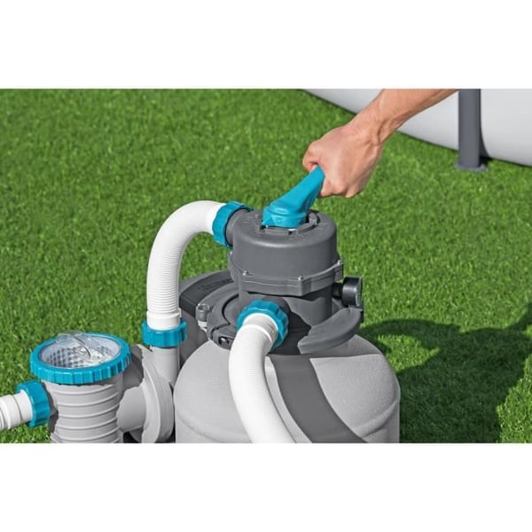 Hiekka- ja suodatinpumppu uima-altaalle, jopa 54 m3 - Bestway - 8 327 L/h - Esisuodattimen kanssa