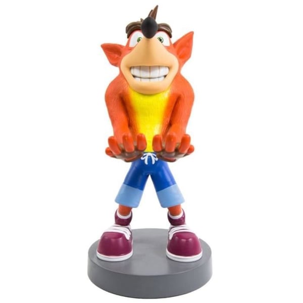 Crash Bandicoot Figure - Hållare & Laddare för Controller och Smartphone - Utsökt spel
