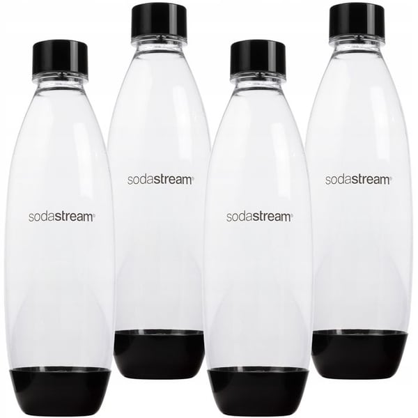 Återanvändbara flaskor - SodaStream - Fuse 1L - 4-pack - Tål diskmaskin - Utan BPA