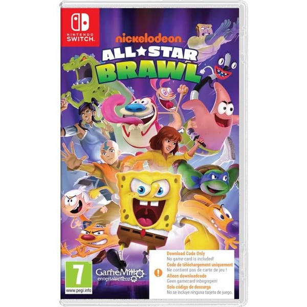 Nickelodeon All Star Brawl SWITCH (Nedladdningskod) (kod i boxen)