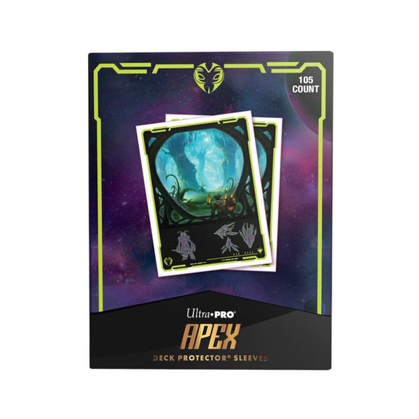 Kortskydd - ULTRA PRO - APEX Deck Protector Sleeves - 105 enheter - Magic: The Gathering - Flerfärgad