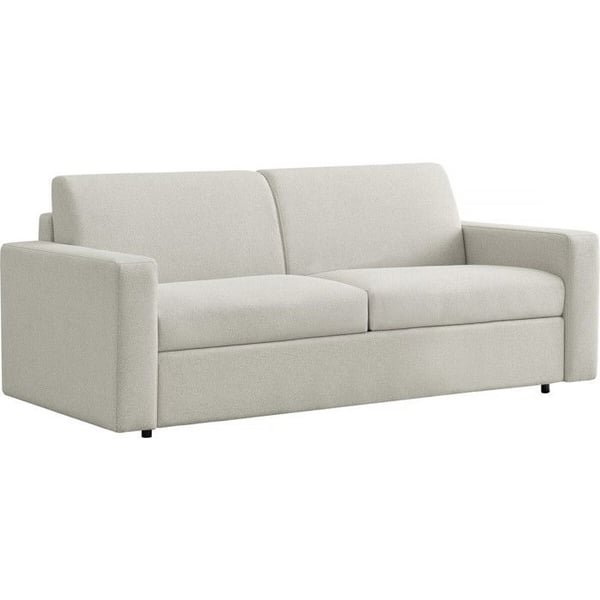 Konvertibel soffa i tyg "Diana" - Sängutrymme 140 cm - 3 platser - Beige