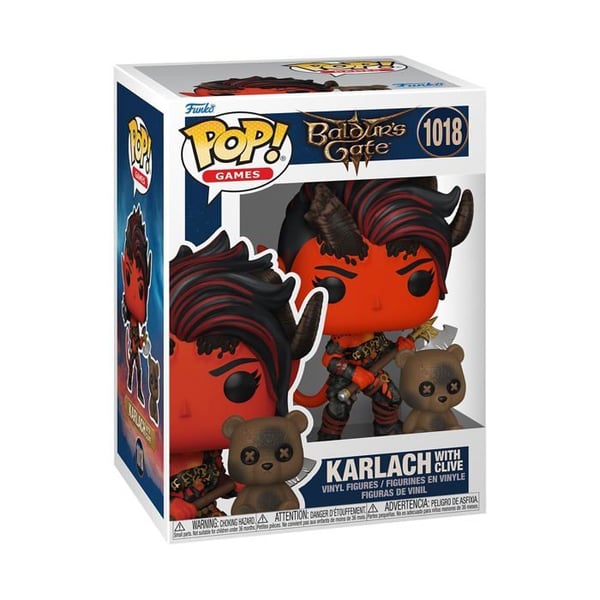 Figur i vinyl - Funko - Pop! Vinyl - Karlach & Clive - Baldur's Gate 3 - Samling