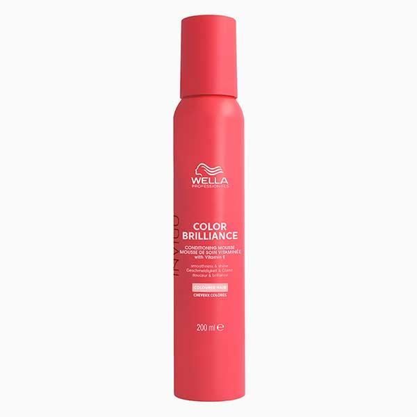Skyddande mousse - WELLA - Invigo Color Brilliance - 200ml - Färgat hår - Hållbar glans