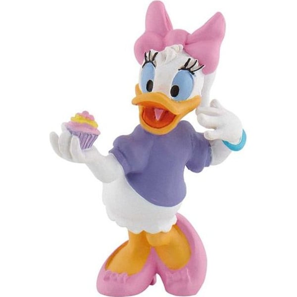 Musse Husfigur - BULLYLAND - Tusensköna med tårta - 6cm