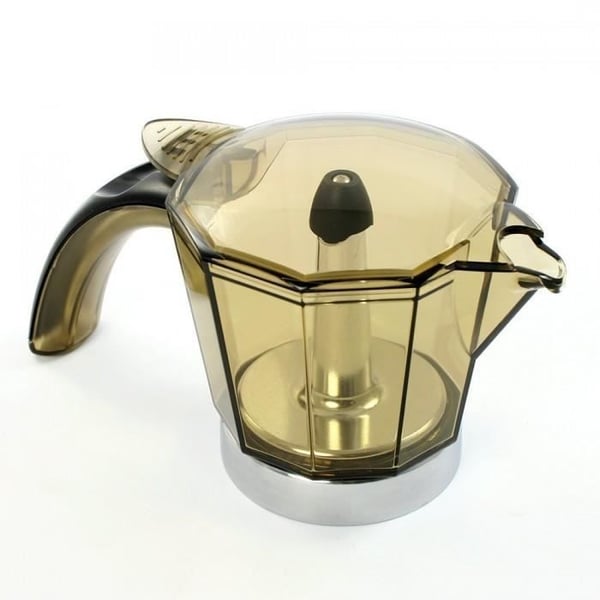 6-kopps kanna till Delonghi kaffebryggare - Apparattillbehör - Gul