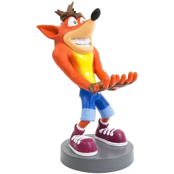 Crash Bandicoot Figure - Hållare & Laddare för Controller och Smartphone - Utsökt spel