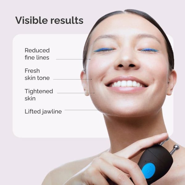 Skønhedsenhed med mikrostrøm - GESS - MT - Anti-aging - Rynkereduktion - 5 behandlingsmetoder