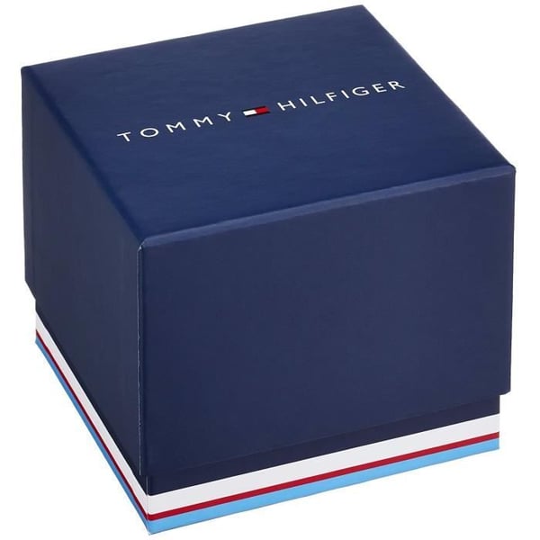 Tommy Hilfiger - Herrklocka i kvartsläder med flera rattar - 1710416