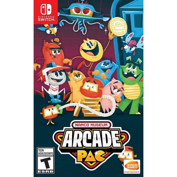 Arkadspelet för Nintendo Switch - Bandai Namco - PAC-MAN CHAMPION EDITION 2 PLUS - Co-op-läge