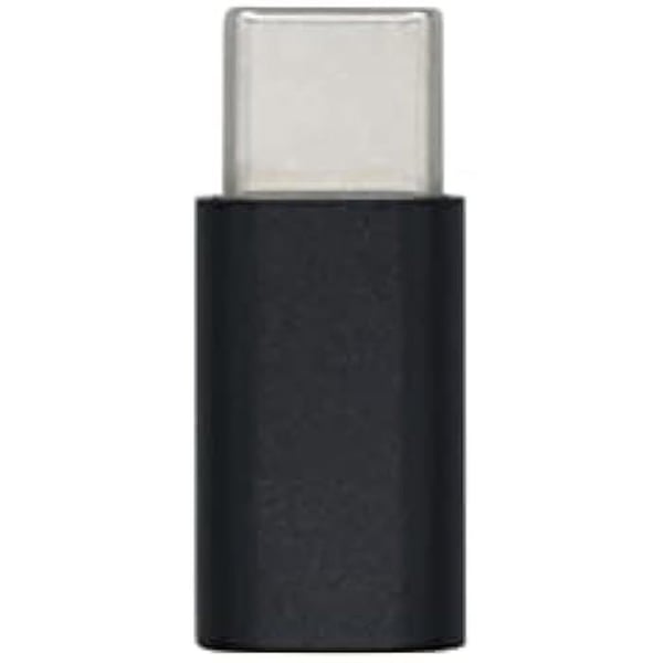 USB-C-adapter - AISENS - A108-0414 - Mini-adapter - USB 2.0 - Svart