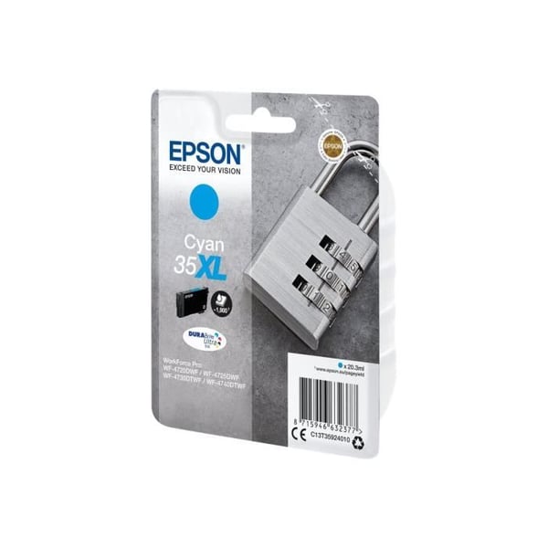 EPSON Original bläckpatron 35XL - 20,3 ml - XL - Cyan