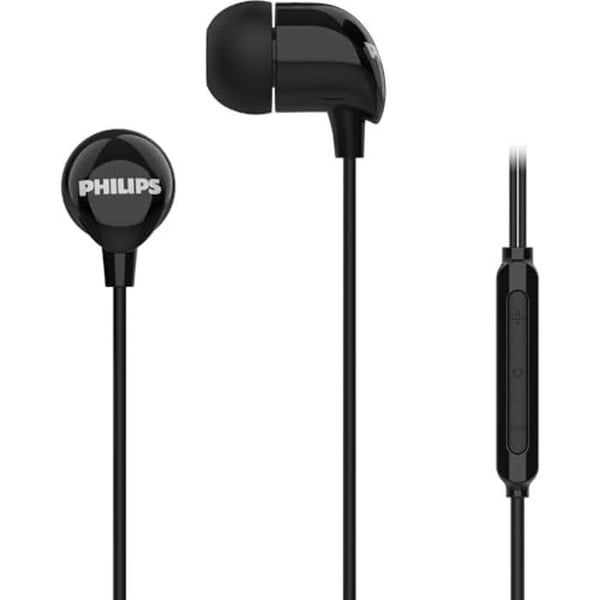 In-ear hörlurar - PHILIPS - TAE2146BK/00 - Trådbunden - Svart - Jack 3,5mm