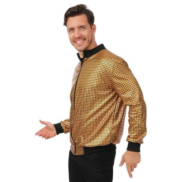 Discojacka - PTIT CLOWN - 24413 - Guld - L/XL - Vuxen