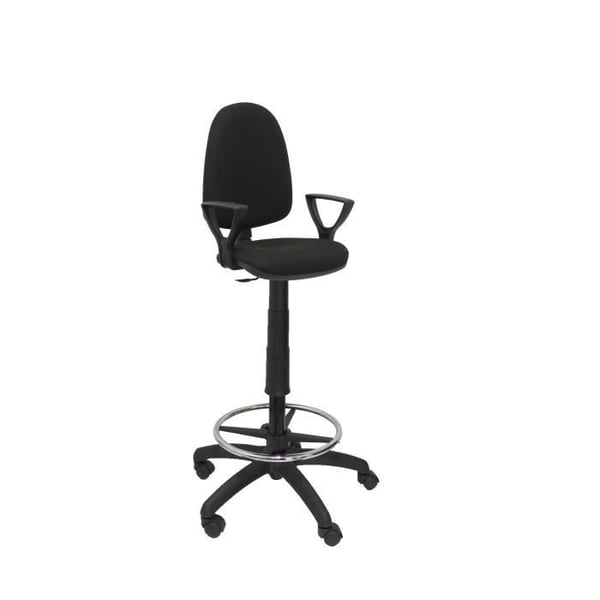 Modell T04CPBALI840BGOLF Ergonomisk kontorsstol med permanent kontaktmekanism, justerbar i höjdled och parketthjul