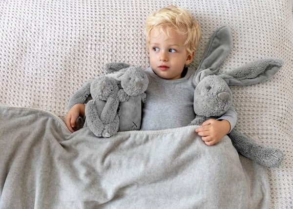 Happy Horse - Richie Rabbit mjukdjur ljusgrå 38 cm