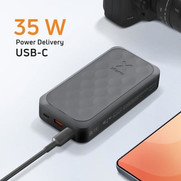 Batteri Extern - XTORM - Fuel Series 5 - 20000mAh - 2x USB-C - Kompakt LED Skärm