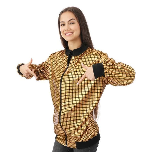 Discojacka - PTIT CLOWN - 24413 - Guld - L/XL - Vuxen
